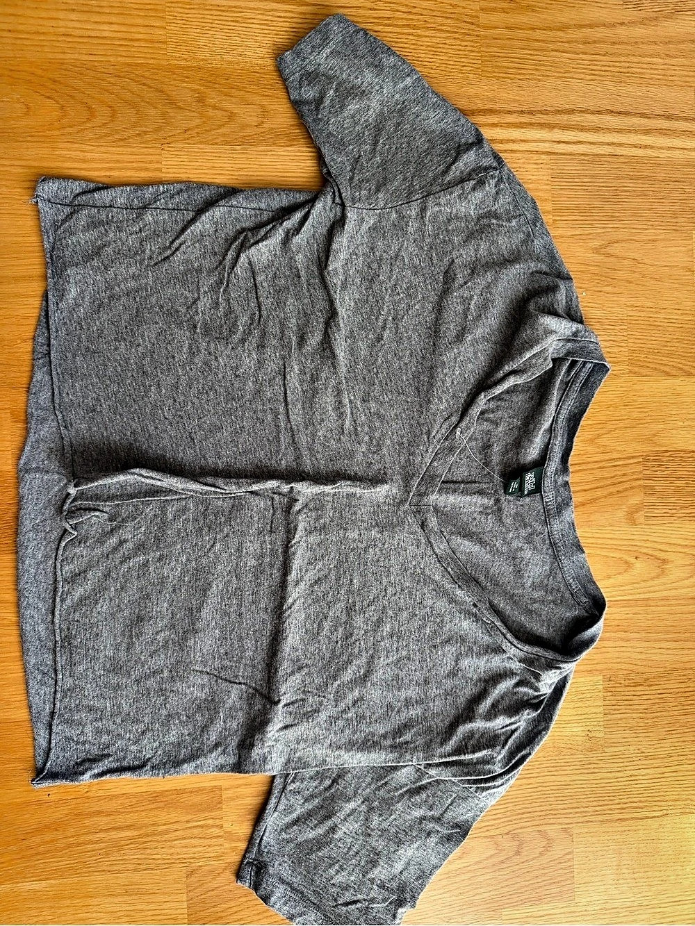 Wild fable Gray Short Sleeve Top NWOT
